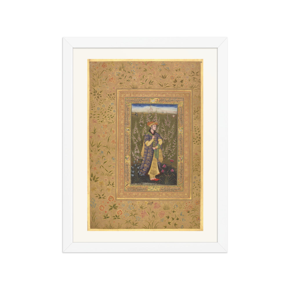 Portrait of a Lady, c. 1615 | Restored Mughal Wall Art — view 6