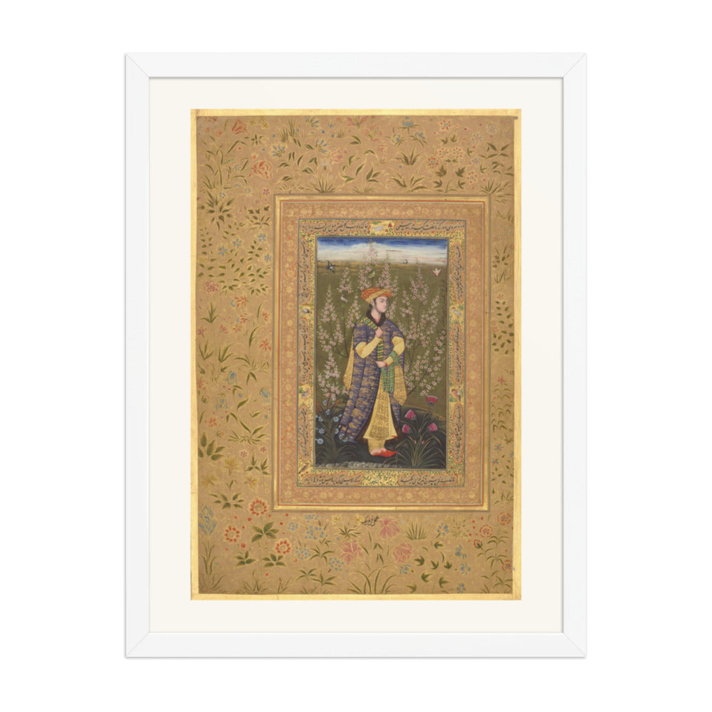 Portrait of a Lady, c. 1615 | Restored Mughal Wall Art — view 5