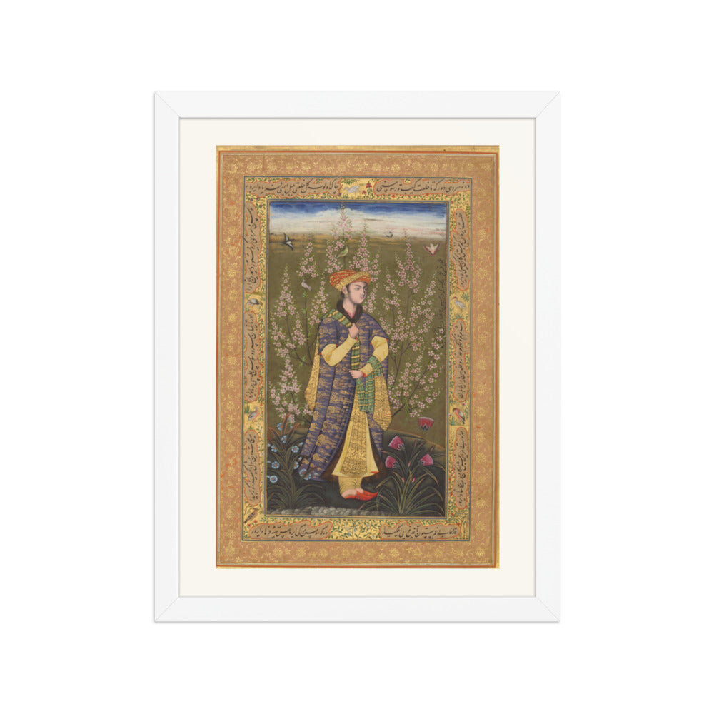Portrait of a Lady, c. 1615 | Restored Mughal Wall Art — view 3
