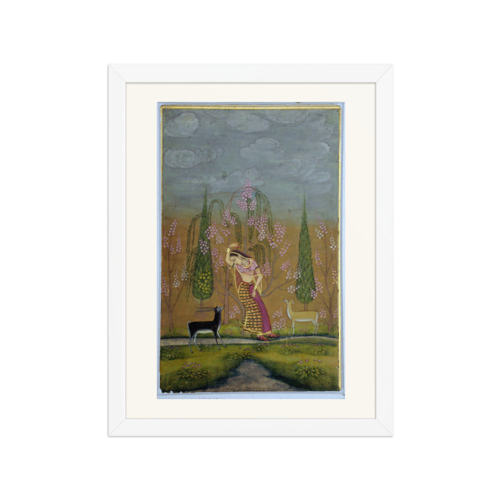 Todi Ragini — Ragamala Painting | Restored Mughal Wall Art — view 6