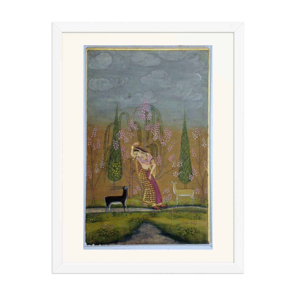 Todi Ragini — Ragamala Painting | Restored Mughal Wall Art — view 5
