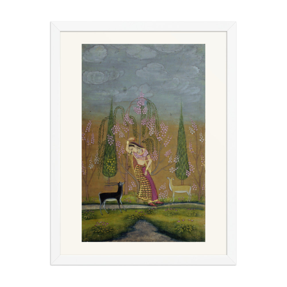 Todi Ragini — Ragamala Painting | Restored Mughal Wall Art — view 6