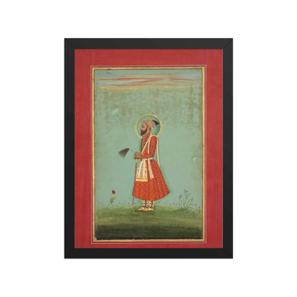 Aurangzeb — Restored Mughal Wall Art — view 2