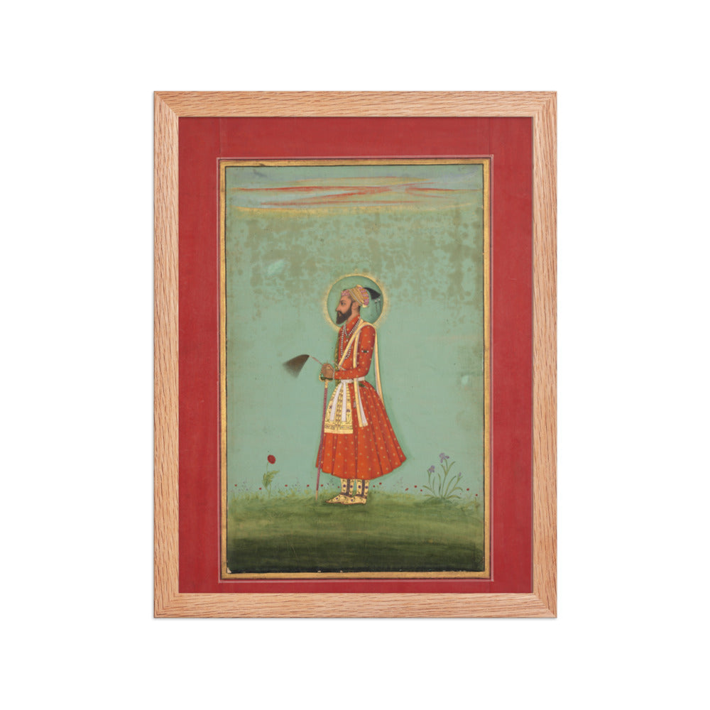 Aurangzeb — Restored Mughal Wall Art — view 4
