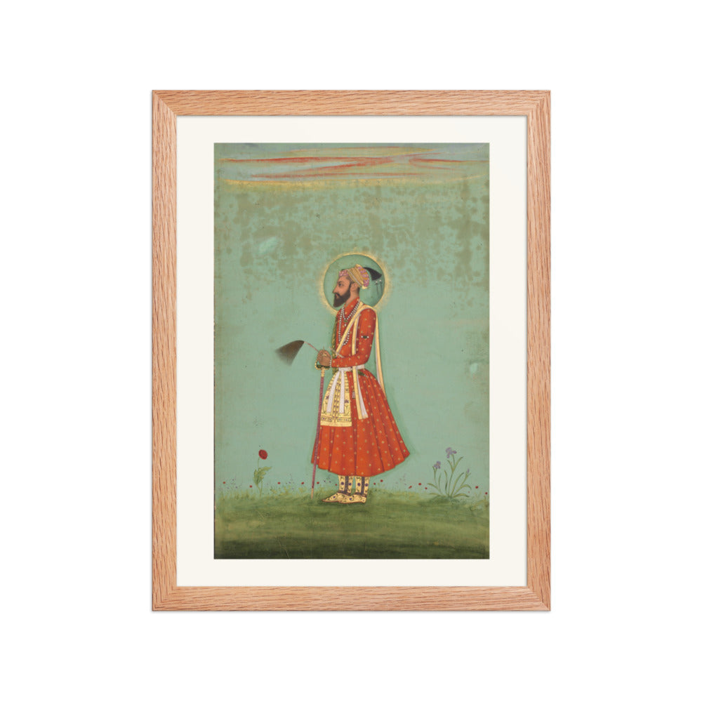 Aurangzeb — Restored Mughal Wall Art — view 4