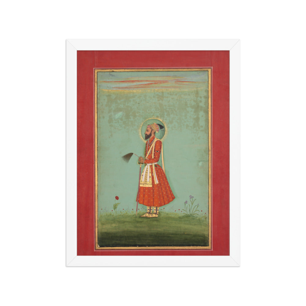 Aurangzeb — Restored Mughal Wall Art — view 6
