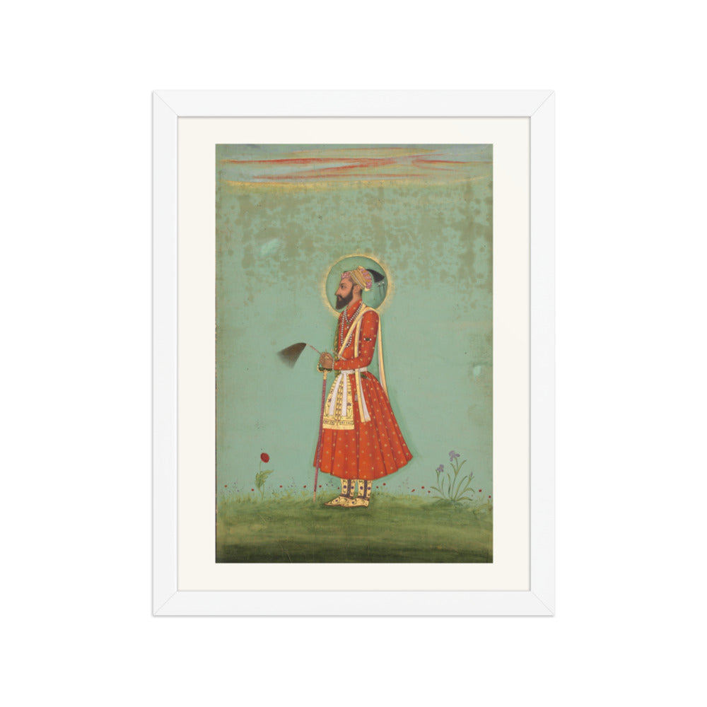 Aurangzeb — Restored Mughal Wall Art — view 6