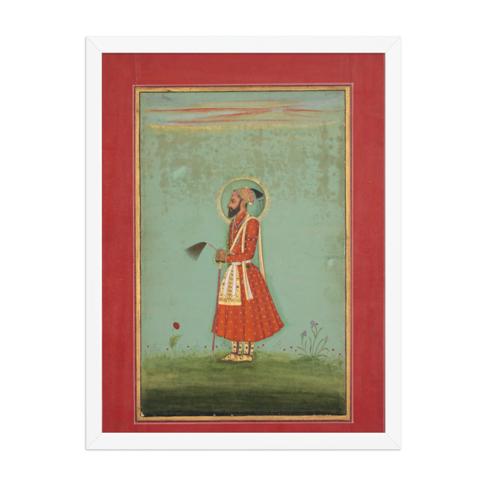 Aurangzeb — Restored Mughal Wall Art — view 5