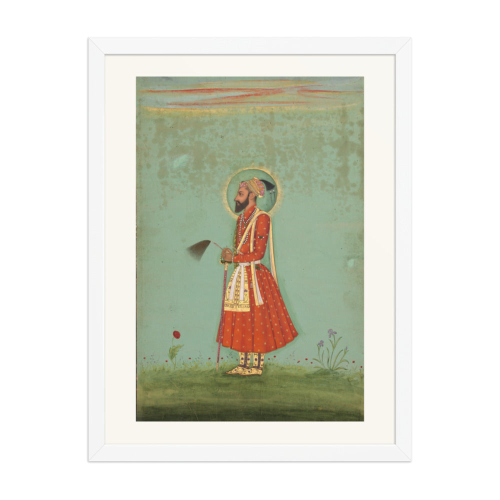 Aurangzeb — Restored Mughal Wall Art — view 5