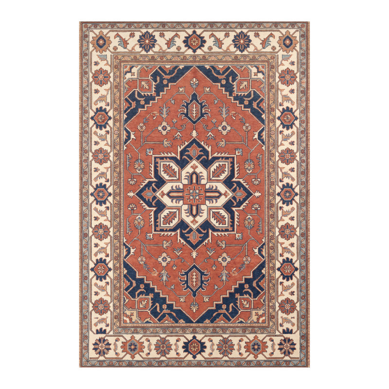 Heriz Ember — Rust & Indigo Persian Area Rug