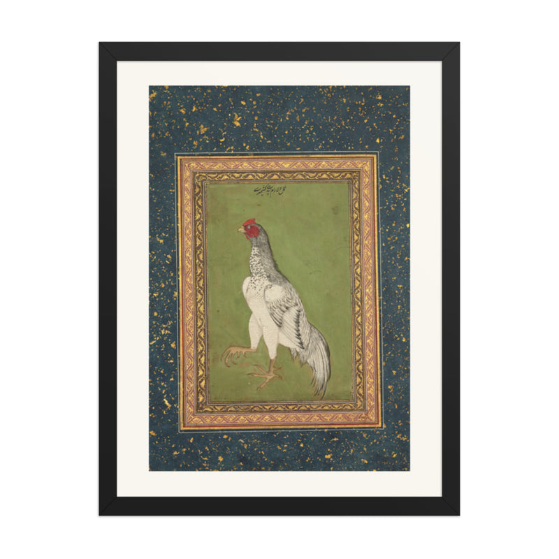 Rooster — Restored Mughal Wall Art