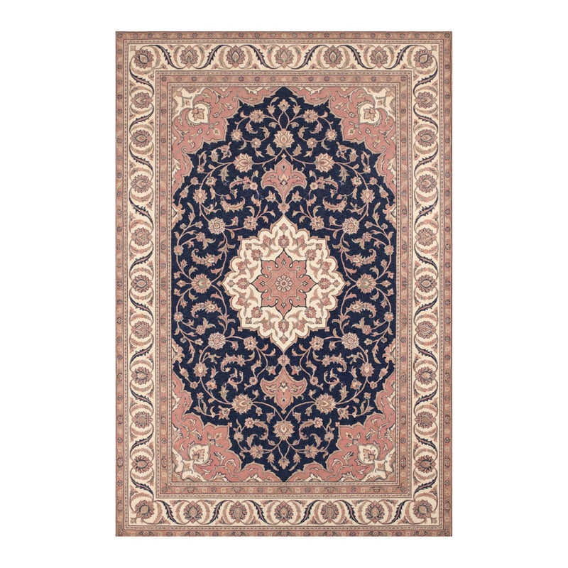 Kashan Rose — Navy & Rose Persian Area Rug