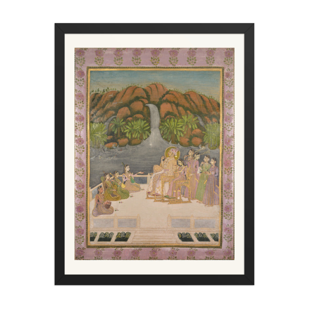 Portrait of Sardar Singh of Kishangarh — Restored Rajput Wall Art — view 1
