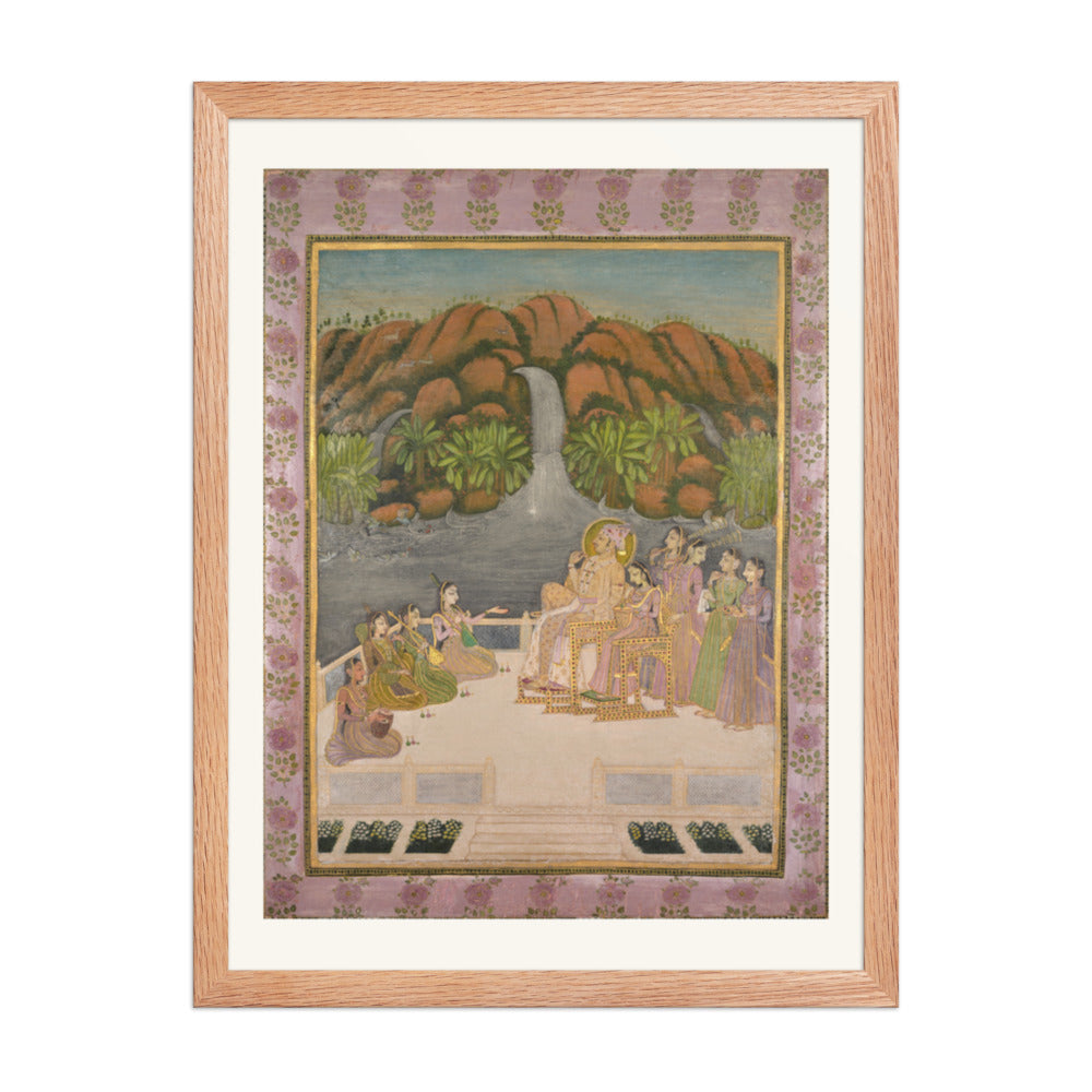 Portrait of Sardar Singh of Kishangarh — Restored Rajput Wall Art — view 3
