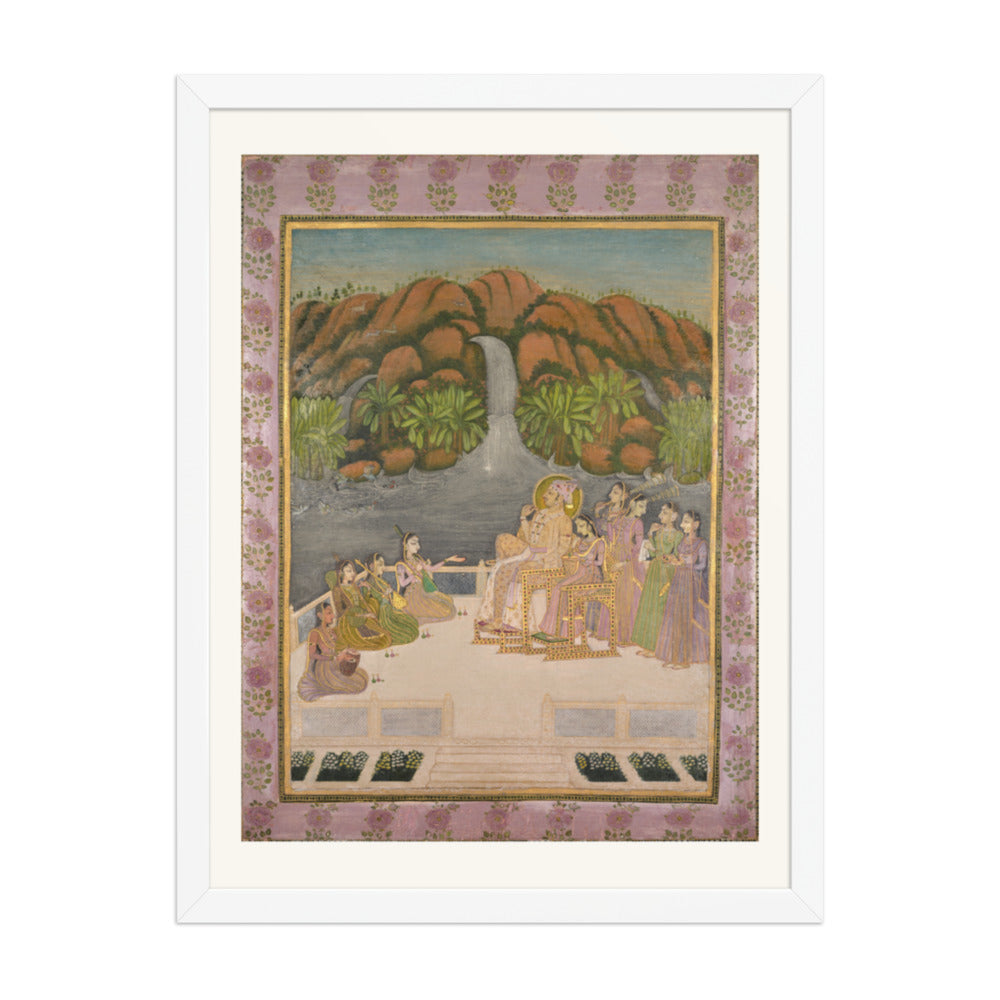 Portrait of Sardar Singh of Kishangarh — Restored Rajput Wall Art — view 5