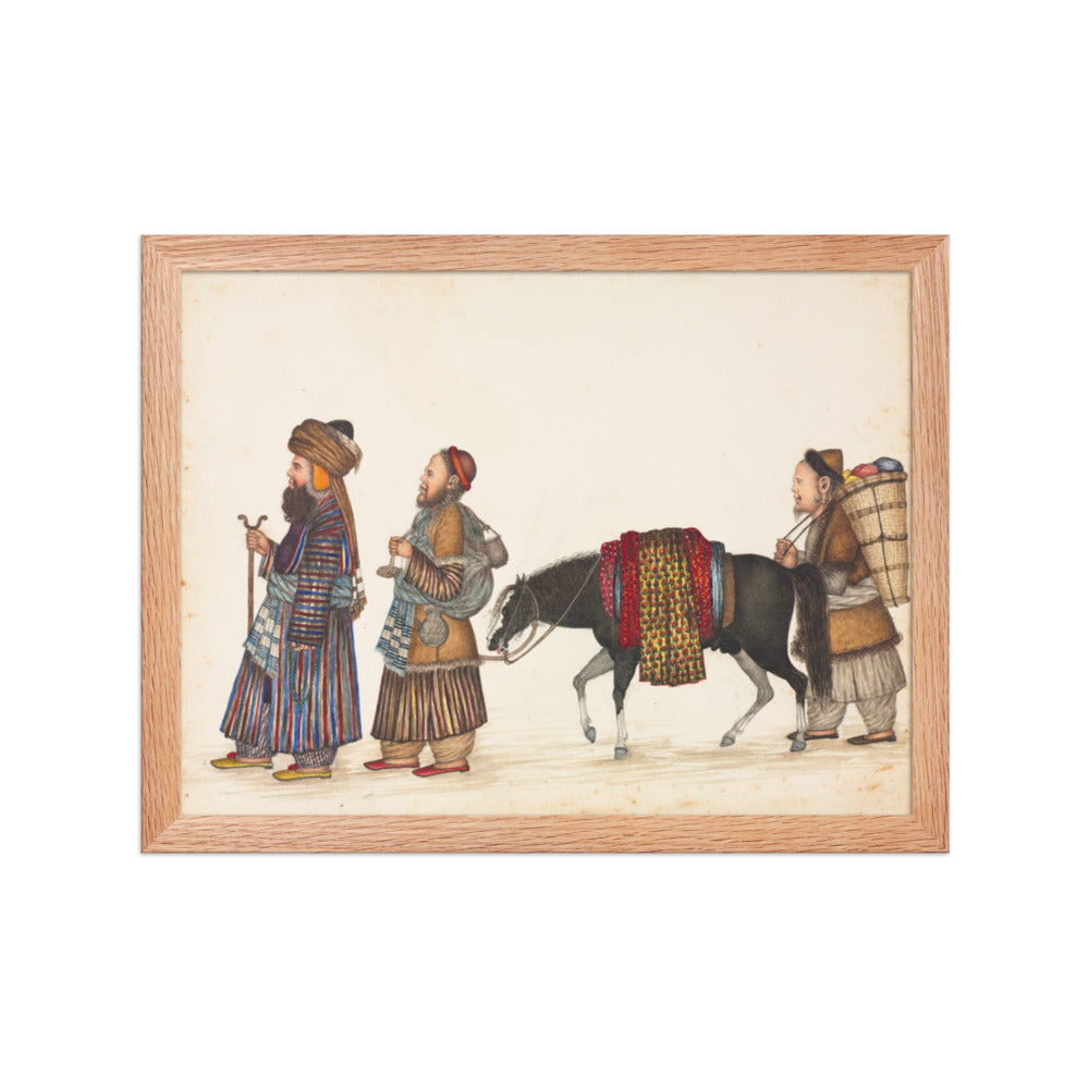 A Family of Tartars — Restored Indian Court Wall Art — view 4