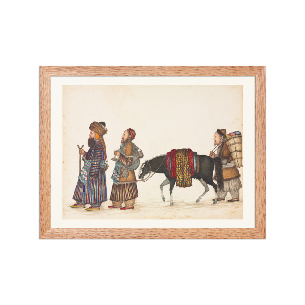 A Family of Tartars — Restored Indian Court Wall Art — view 4