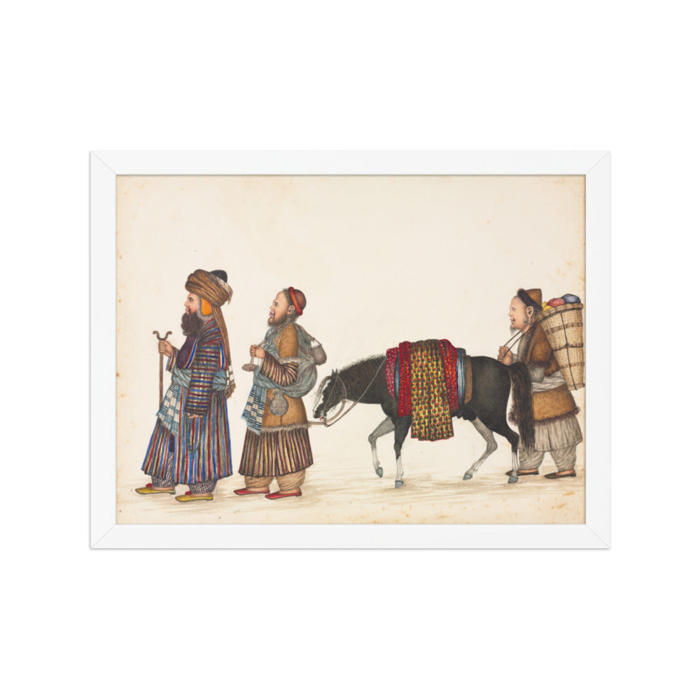 A Family of Tartars — Restored Indian Court Wall Art — view 6