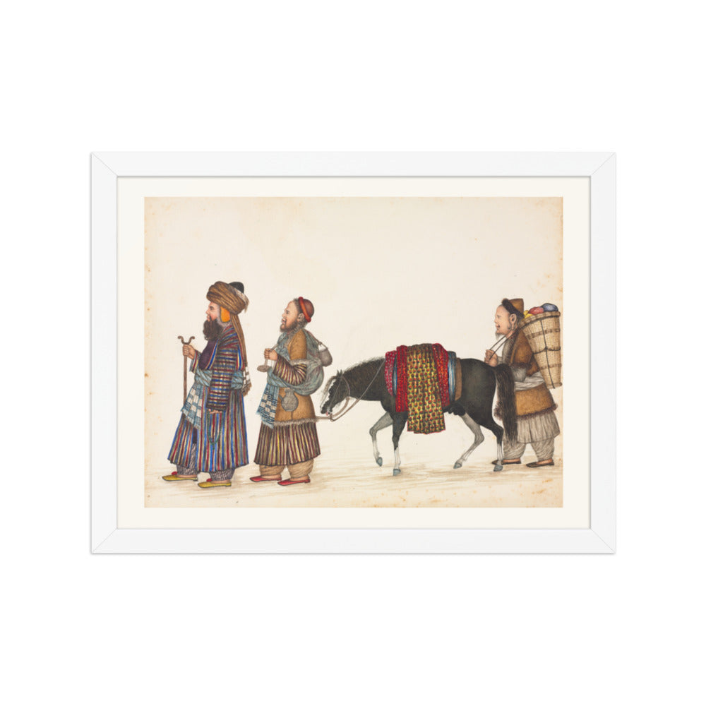 A Family of Tartars — Restored Indian Court Wall Art — view 6