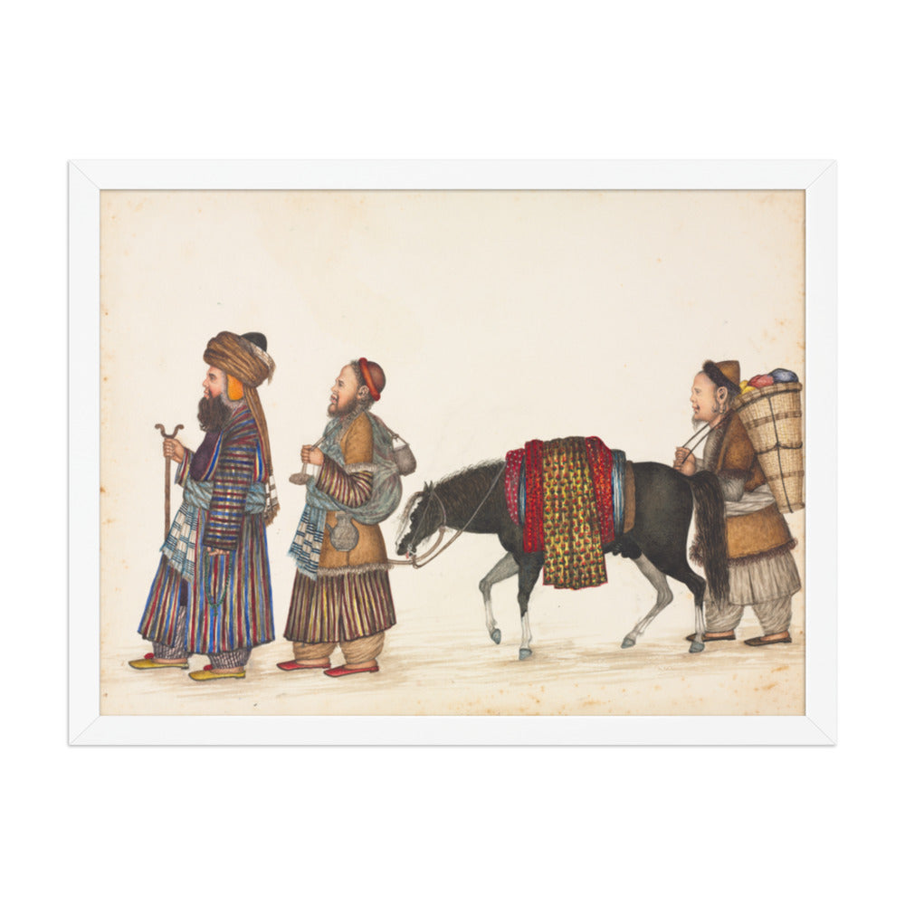 A Family of Tartars — Restored Indian Court Wall Art — view 5