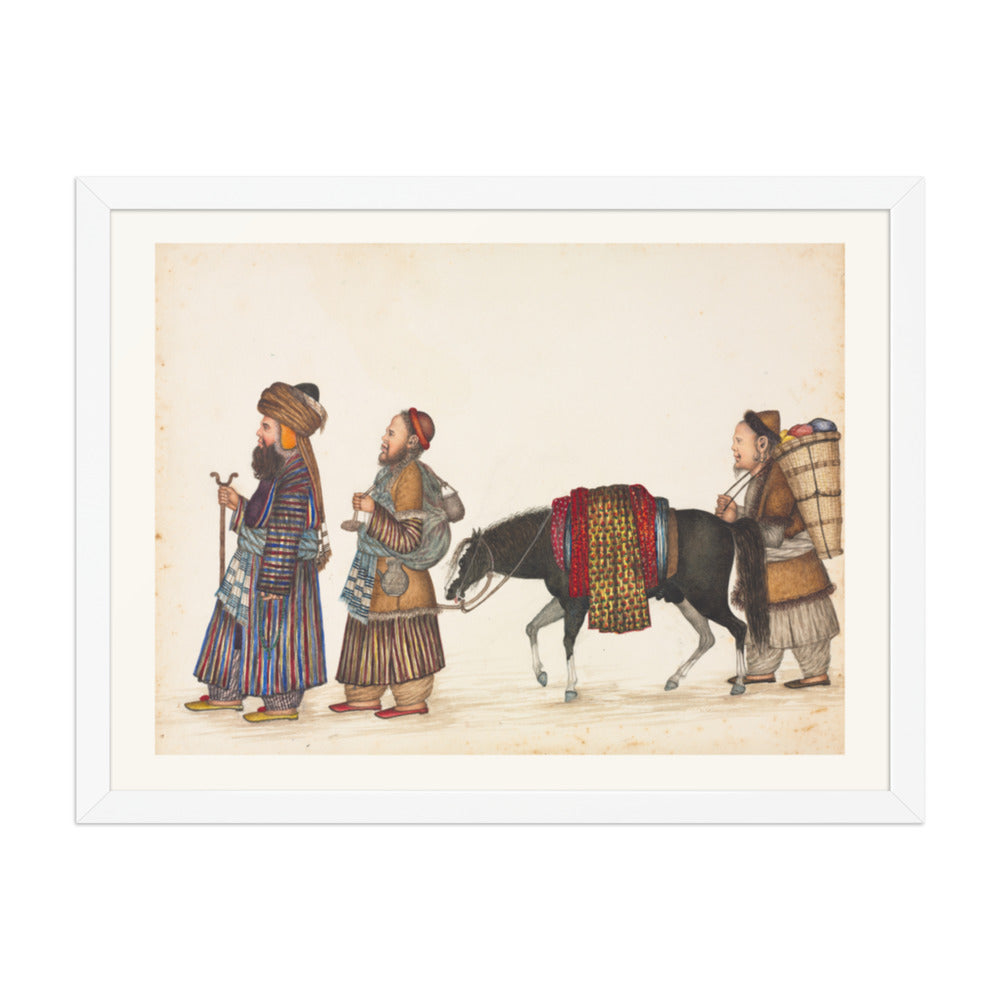 A Family of Tartars — Restored Indian Court Wall Art — view 5