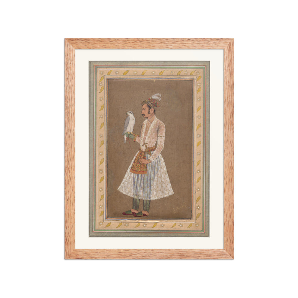 Raja Jagat Singh of Nurpur, by Bichitr — Restored Mughal Wall Art — view 4