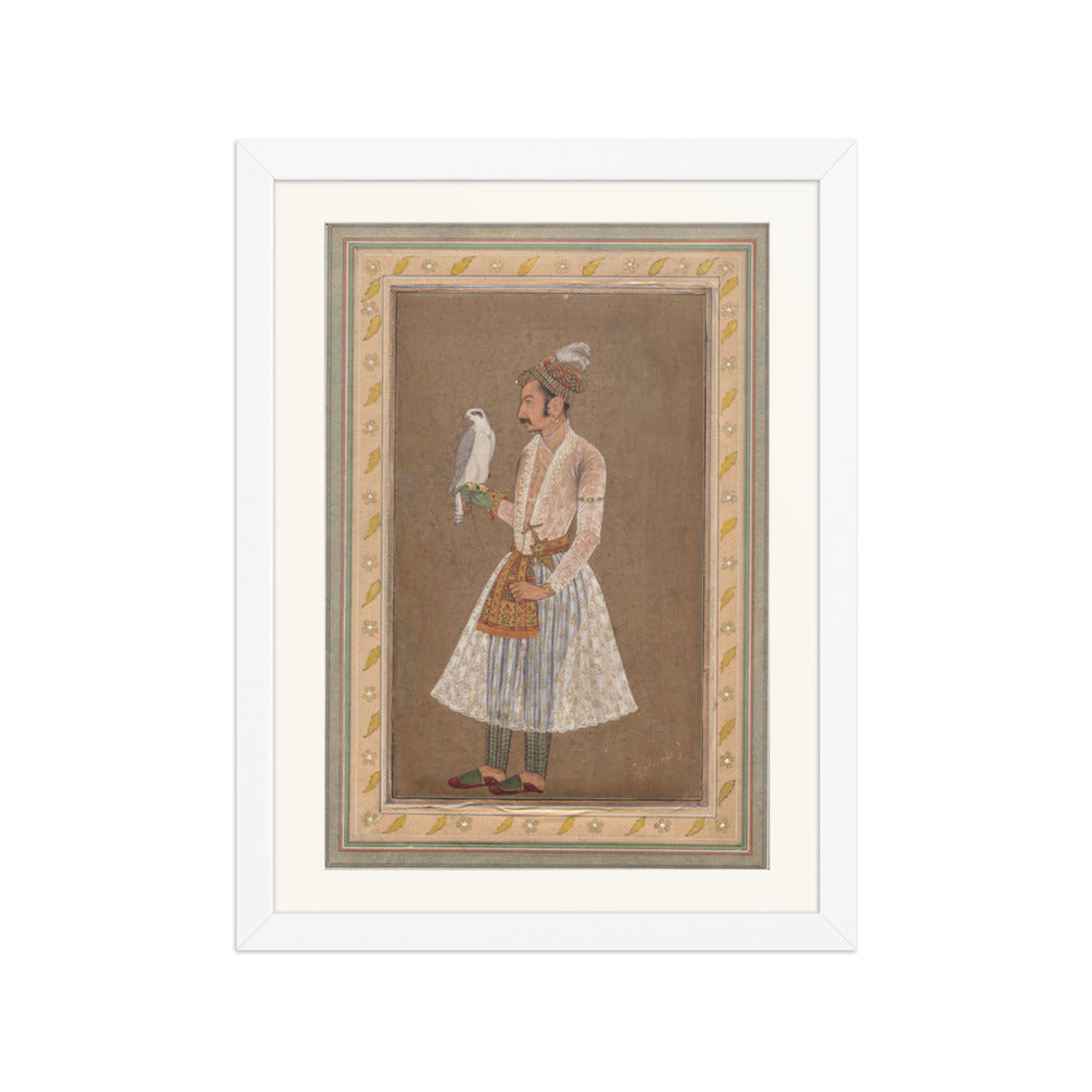 Raja Jagat Singh of Nurpur, by Bichitr — Restored Mughal Wall Art — view 6