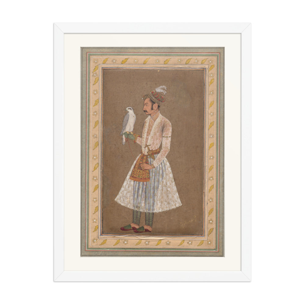 Raja Jagat Singh of Nurpur, by Bichitr — Restored Mughal Wall Art — view 5