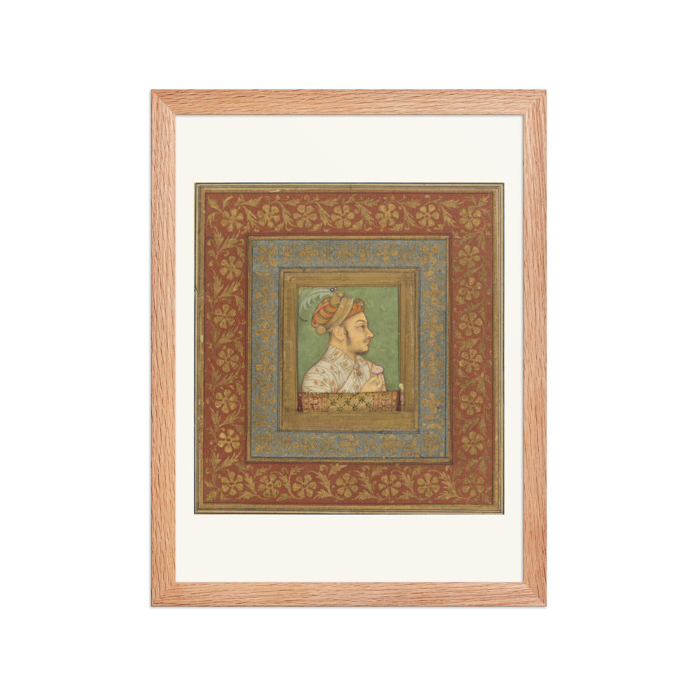 Prince Murad Bakhsh, by Balchand — Restored Mughal Wall Art — view 4