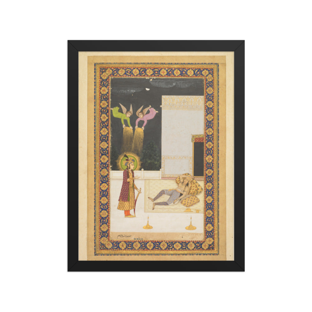 The Dream of Zuleykha — Restored Mughal Wall Art — view 2