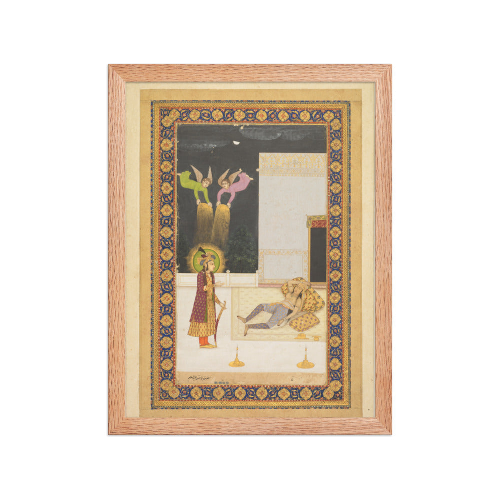 The Dream of Zuleykha — Restored Mughal Wall Art — view 4