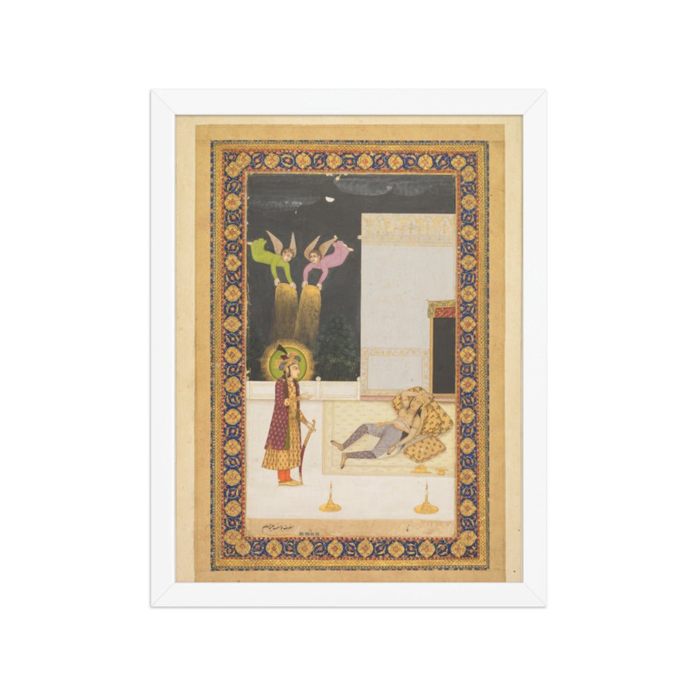 The Dream of Zuleykha — Restored Mughal Wall Art — view 6