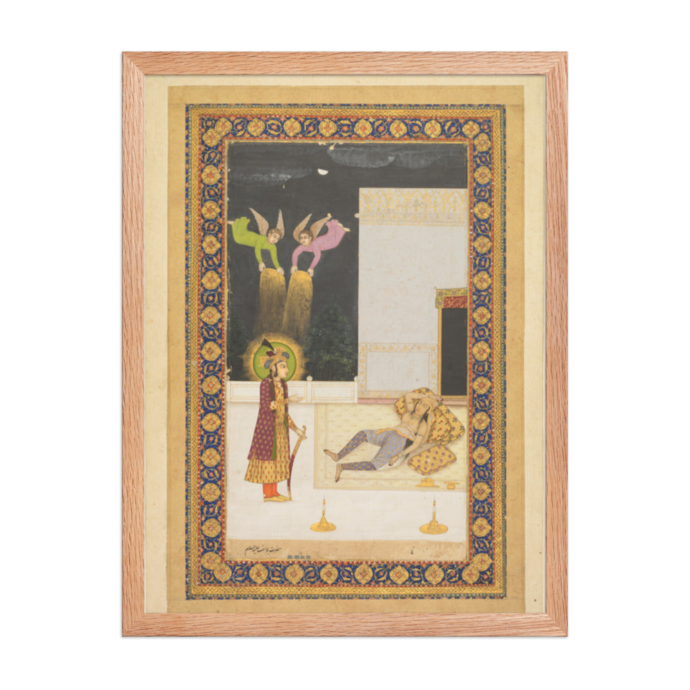 The Dream of Zuleykha — Restored Mughal Wall Art — view 3