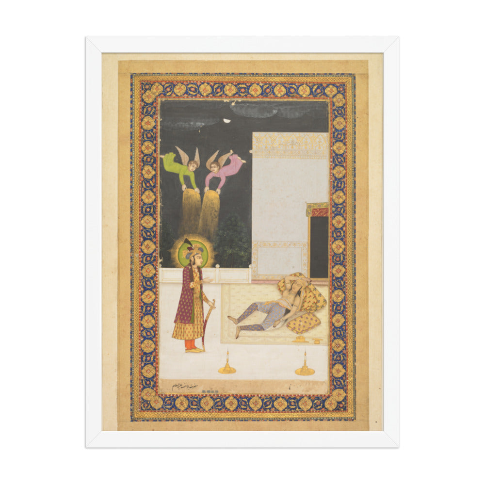 The Dream of Zuleykha — Restored Mughal Wall Art — view 5