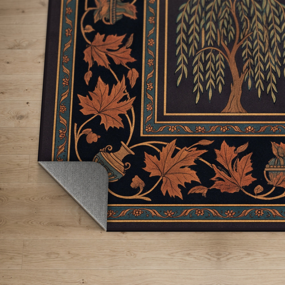 Bakhtiari Ember — Garden Panel Persian Area Rug — view 4
