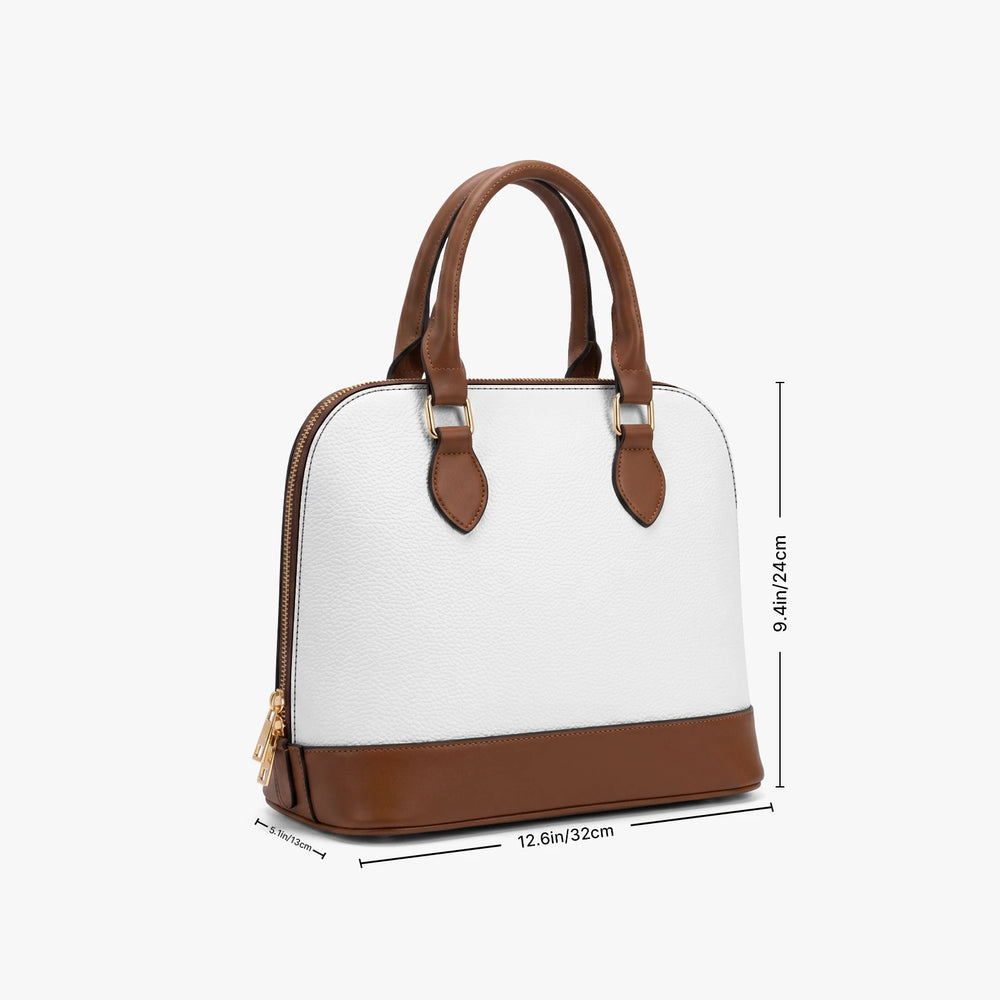 Zari Buti — Red & Gold Dome Handbag — view 9