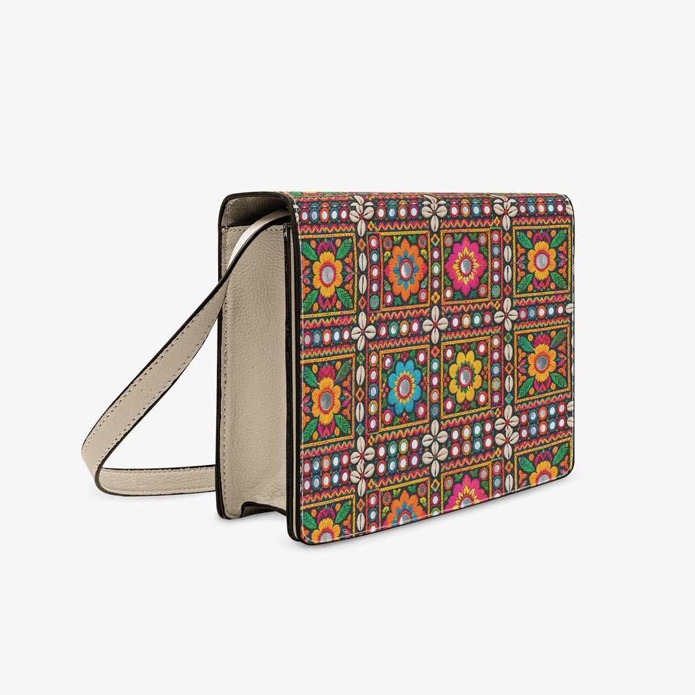 Kutch Mirror-Work — Multicolour Book Crossbody Bag — view 3