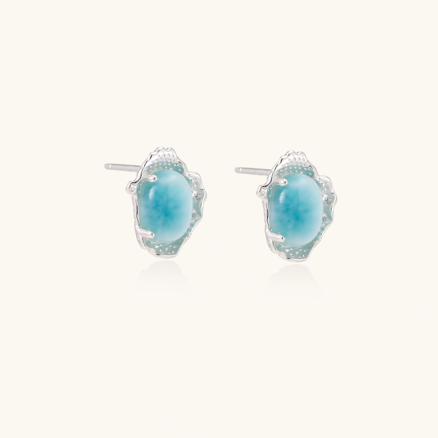 Larimar Dreams Studs — view 2