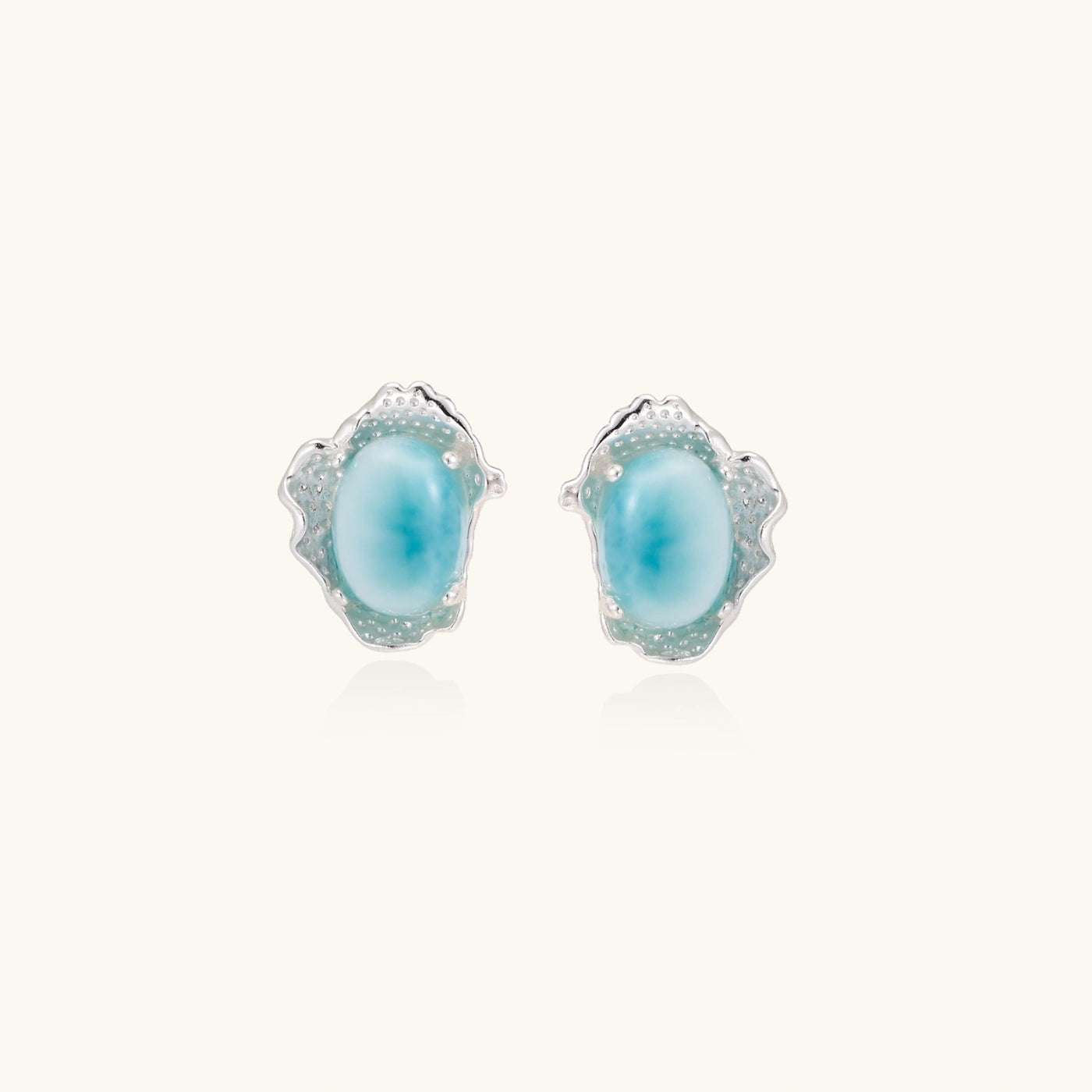 Larimar Dreams Studs — view 3