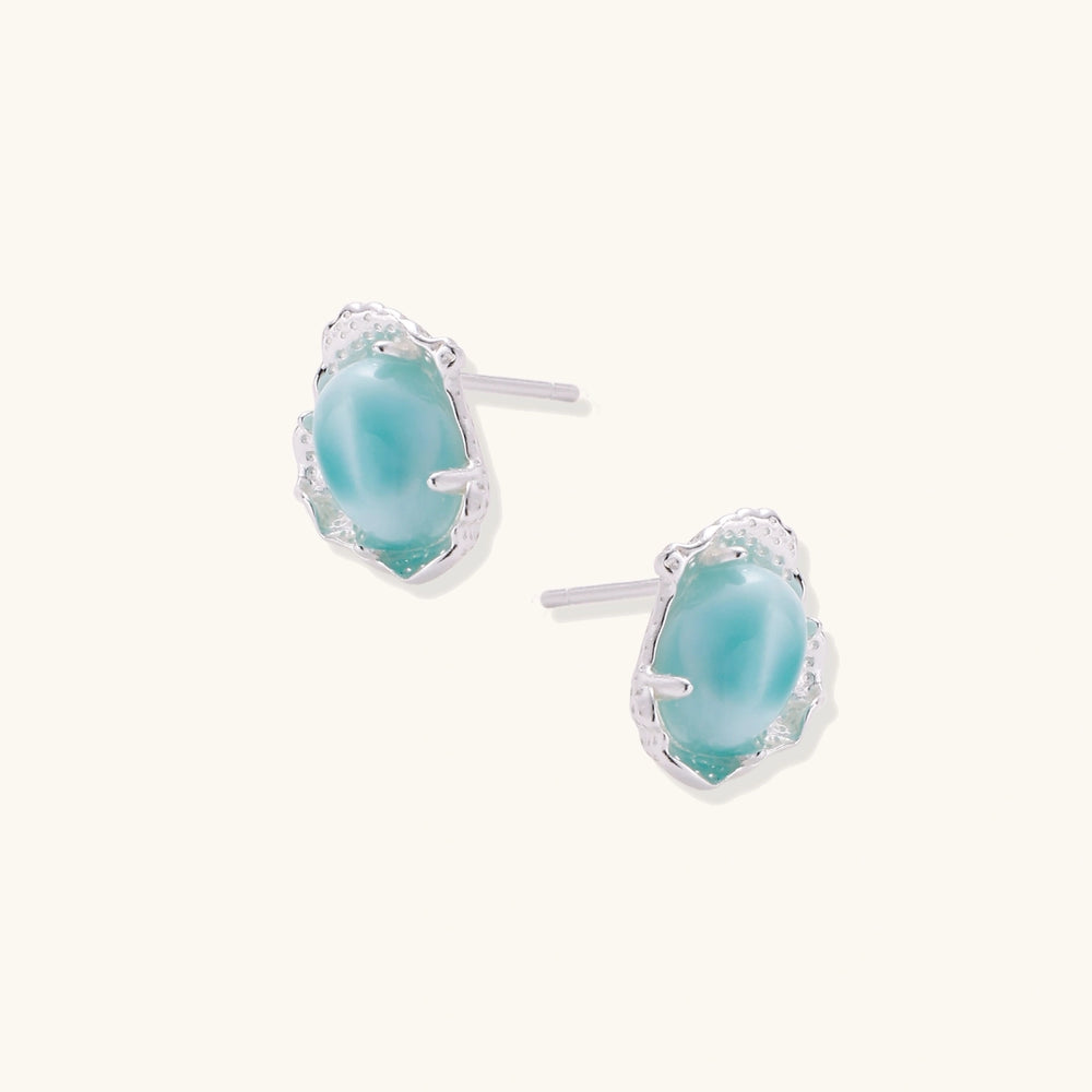 Larimar Dreams Studs — view 4