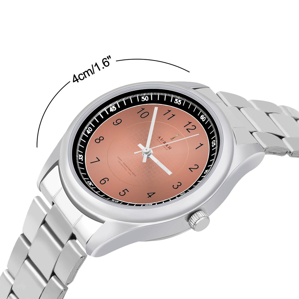 Hiran Minar Steel Watch · Sandstone Rose — view 4