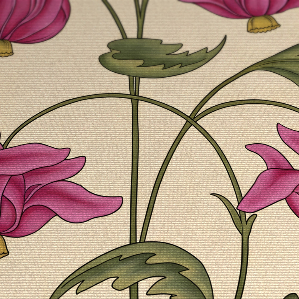 Gul-e-Mehrab — Mughal Flower Niche Area Rug — view 4