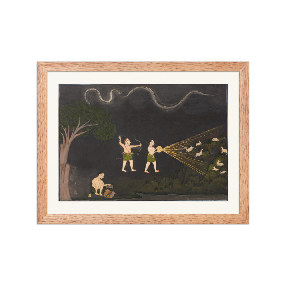 Maharana Jagat Singh II of Mewar (r. 1734–51) Dressed as a — Restored Rajput Wall Art — view 4