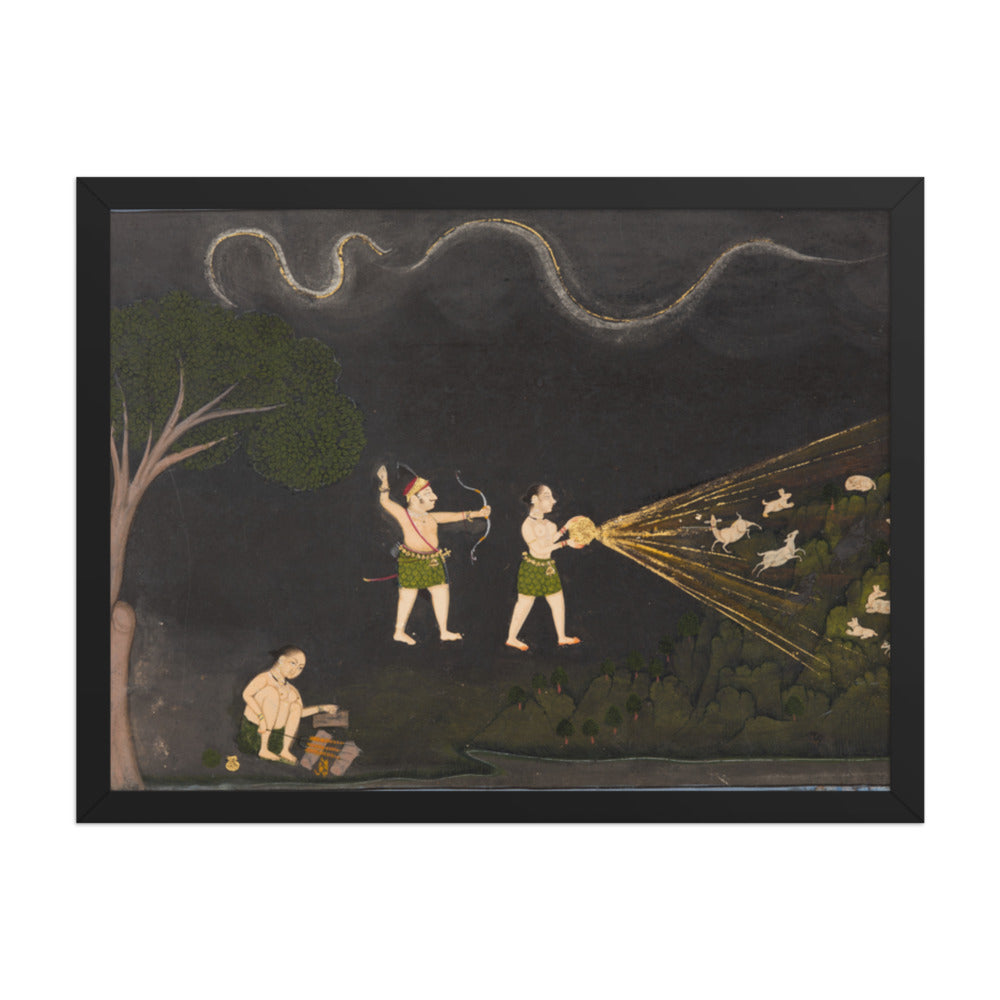 Maharana Jagat Singh II of Mewar (r. 1734–51) Dressed as a — Restored Rajput Wall Art — view 1