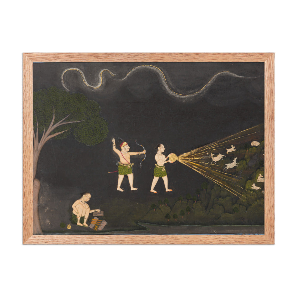 Maharana Jagat Singh II of Mewar (r. 1734–51) Dressed as a — Restored Rajput Wall Art — view 3