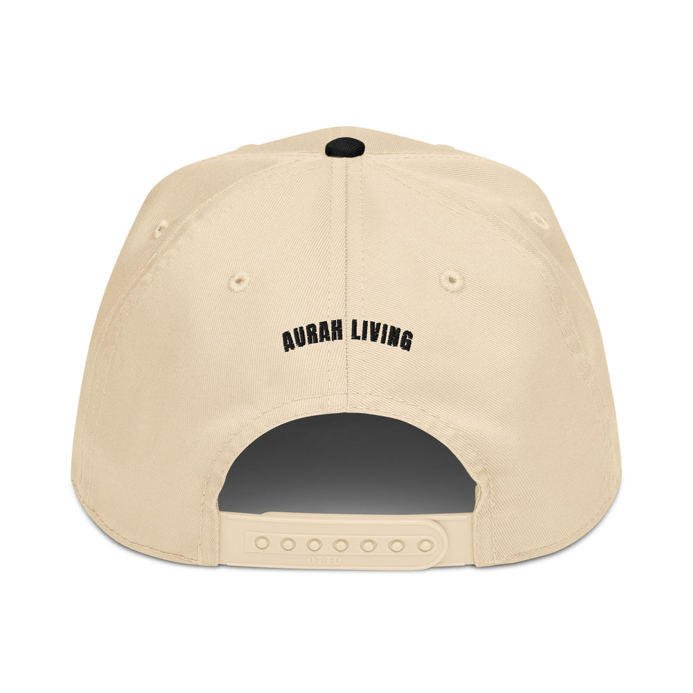 Aurah Living Crest Cap — Natural / Black — view 2
