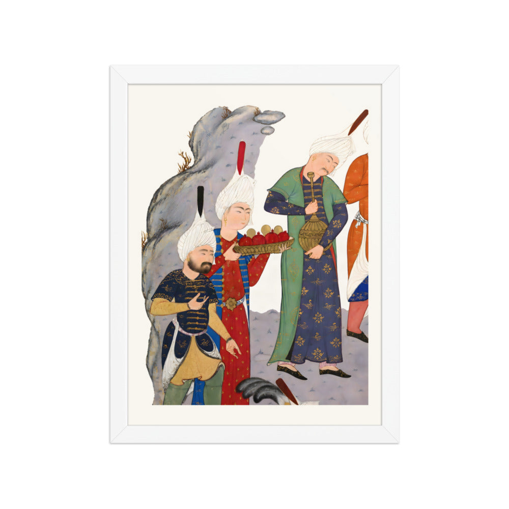 Gushtasp Proves His Archery before Caesar | Restored Persian Miniature — view 7