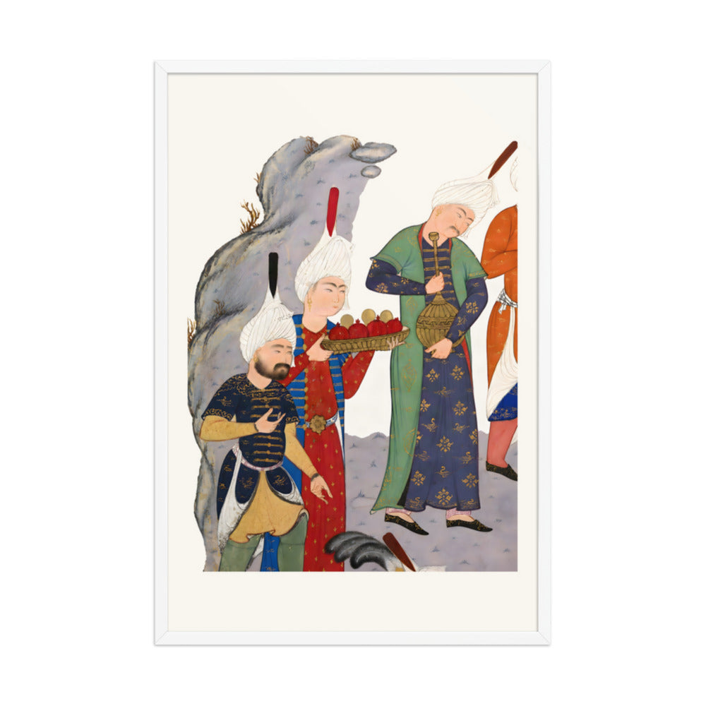 Gushtasp Proves His Archery before Caesar | Restored Persian Miniature — view 9