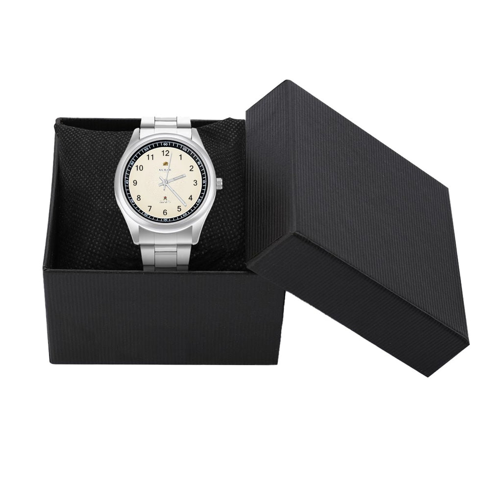 Naulakha Steel Watch · Ivory — view 2