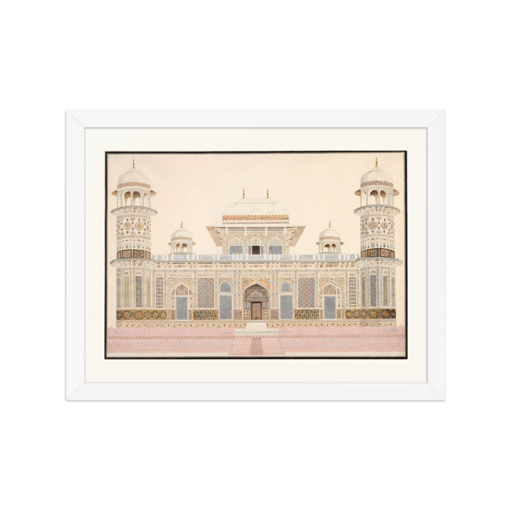 The Tomb of I'timad-ud-Daula — Restored Mughal Wall Art — view 6